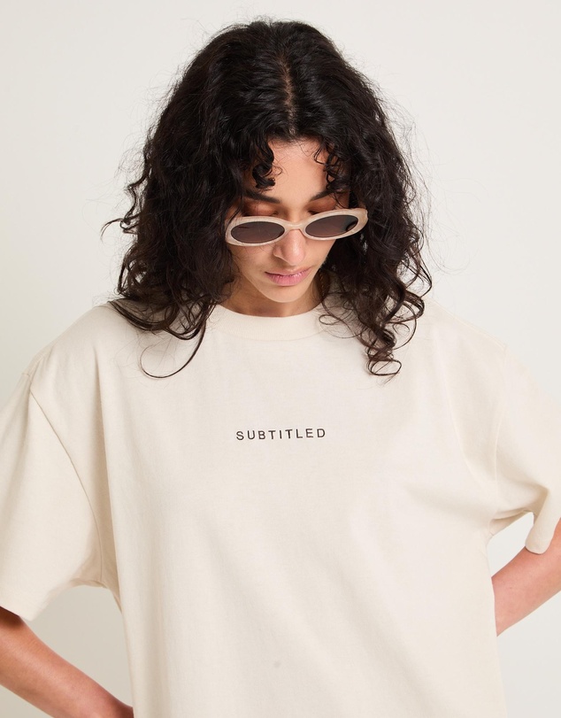 Subtitled - State Oversized T-Shirt