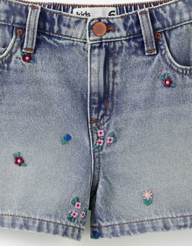 Cotton On Kids - Relaxed Denim Short