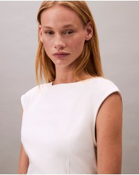 Calvin Klein Jeans - Open Back Cap Sleeve Dress