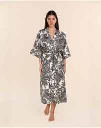 Gingerlilly - Annie Cotton Sateen Robe