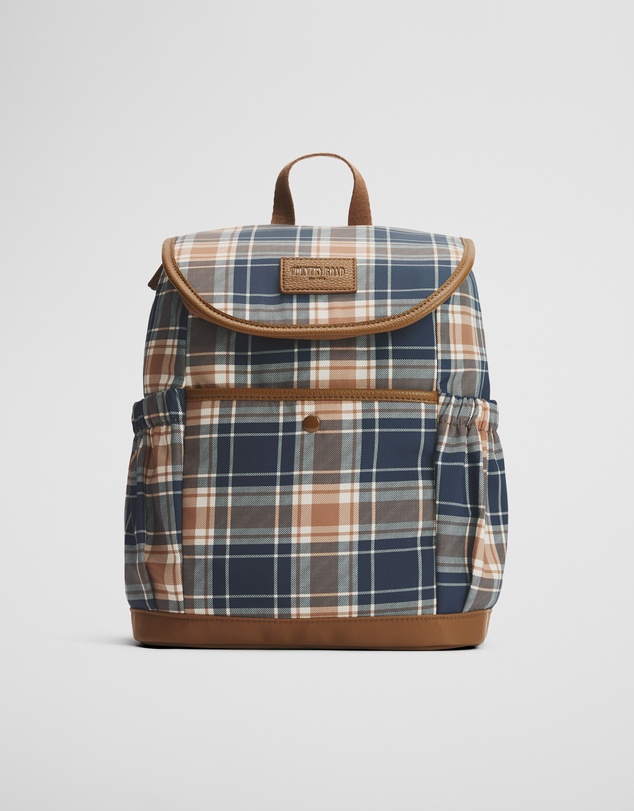 Country Road - Check Spliced Backpack
