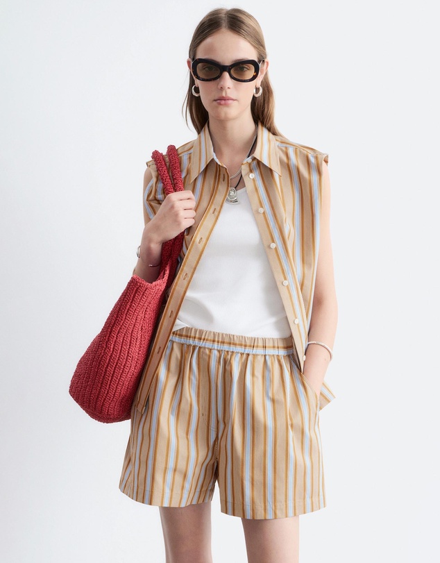& Other Stories - High-Waist Cotton Shorts