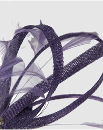 Max Alexander - Purple Loops Racing Fascinator