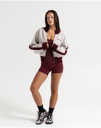 HyperLuxe The Label - Knit Track Jacket