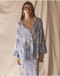 KINGA CSILLA - Verde Chalm Shirt