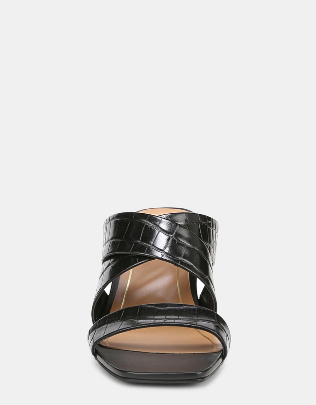 Vionic - Merlot Heeled Sandal - Black Croc