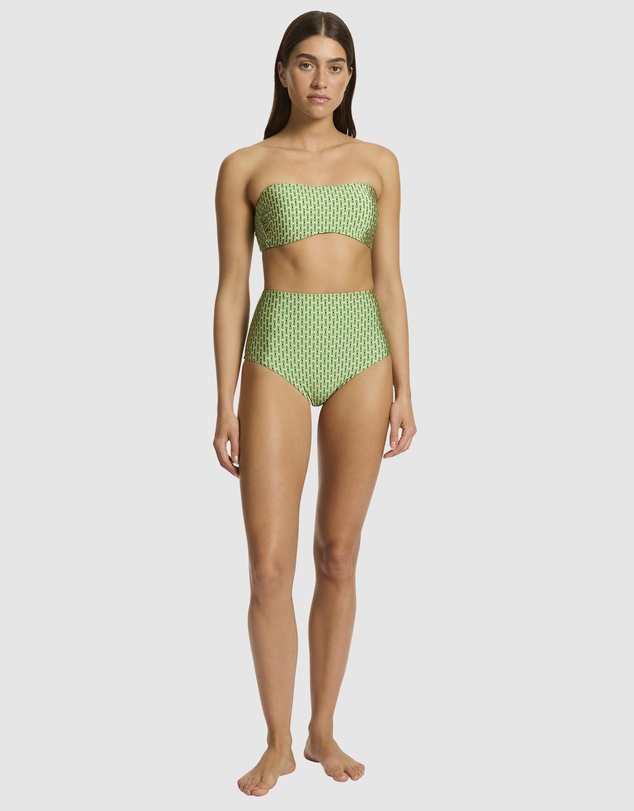 JETS - Mattala Geo High Waist Bikini Bottom