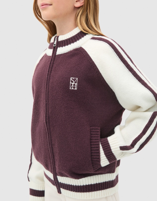 Seed Heritage - Zip Up Knit Bomber - Teen