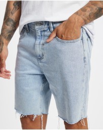 Thrills - Bones Raw Slim Denim Shorts