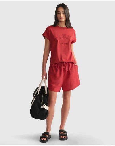 Decjuba - D-Luxe Collegiate Tonal Tee