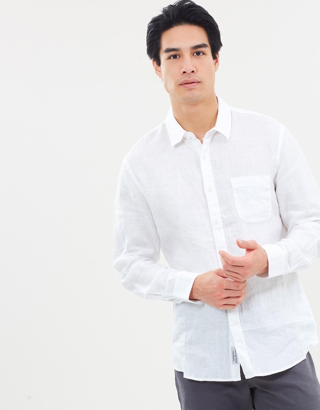 Sportscraft - Long Sleeve Linen Shirt