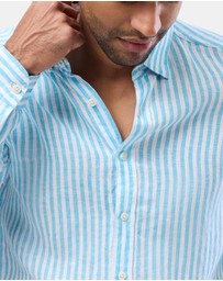Brooksfield - Linen Casual Shirt