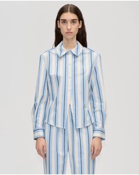 Stine Goya - Sharp Hem Boxy Shirt