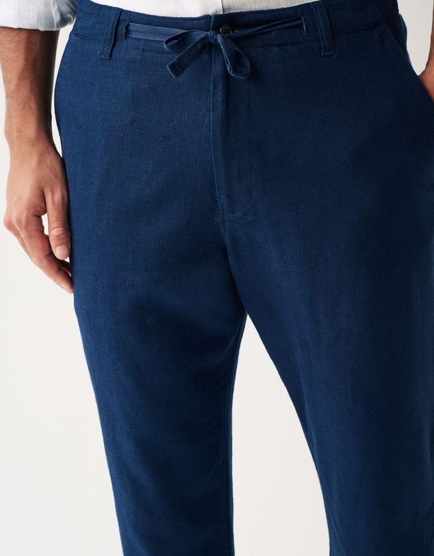 NEXT - Linen Blend Drawstring Trousers