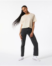 American Apparel - Women's Fine Jersey Boxy T-Shirt