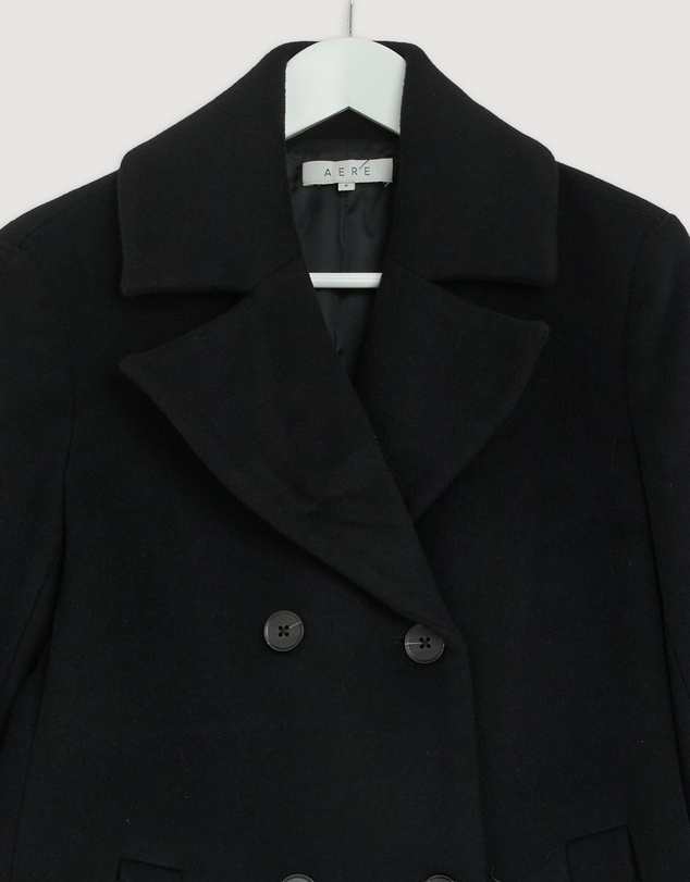 Revibe - Repaired AERE Cassie Wool Blend Coat - AU 6
