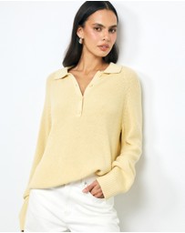 AERE - Lume Organic Cotton Knit Jumper