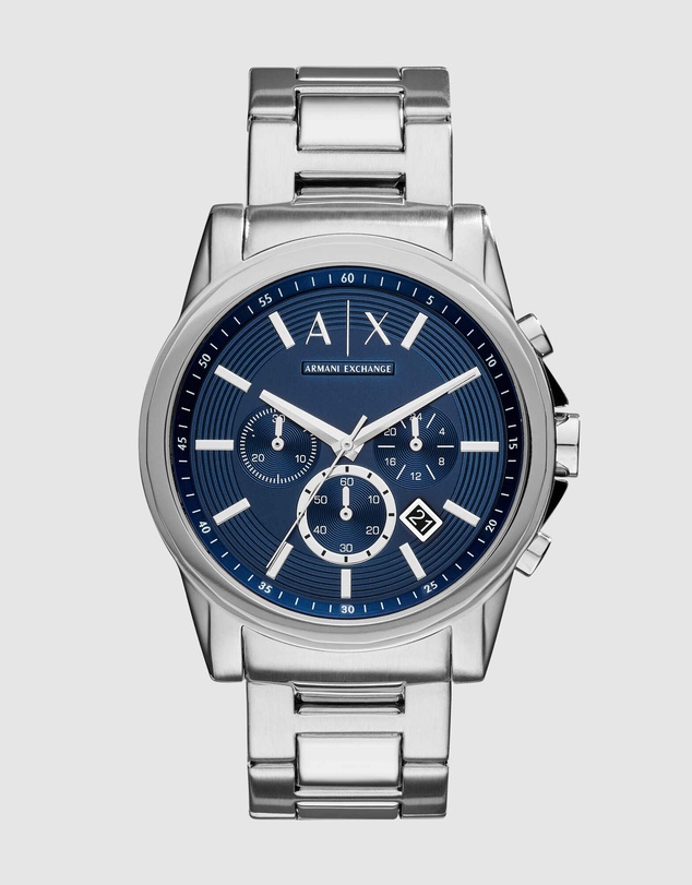 Armani Exchange - Silver Tone Chronograph Watch
