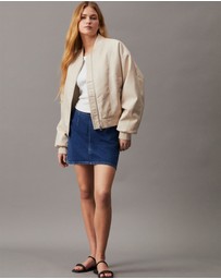 Calvin Klein Jeans - Denim A-line Mini Skirt
