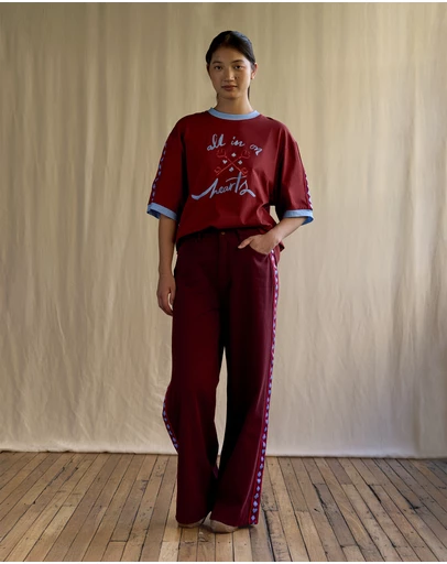 SMWR. by The Somewhere Co - Royal Match Wide Leg Pant