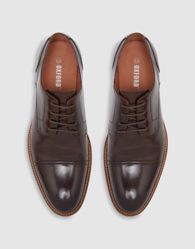 Oxford - Hudson Toe Cap Derby Shoe