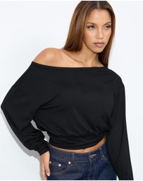 Dazie - Sophia Asymmetric T-Shirt