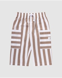 Kynd Baby - Stripe Pant in Brown Stripe