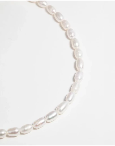 Lovisa - Gold Plated Necklace with Freshwater Pearls