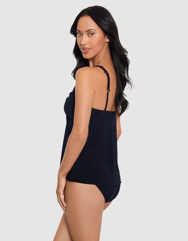 Magicsuit - Obi One Akikio Knot Detail Loose Fit Tankini Top