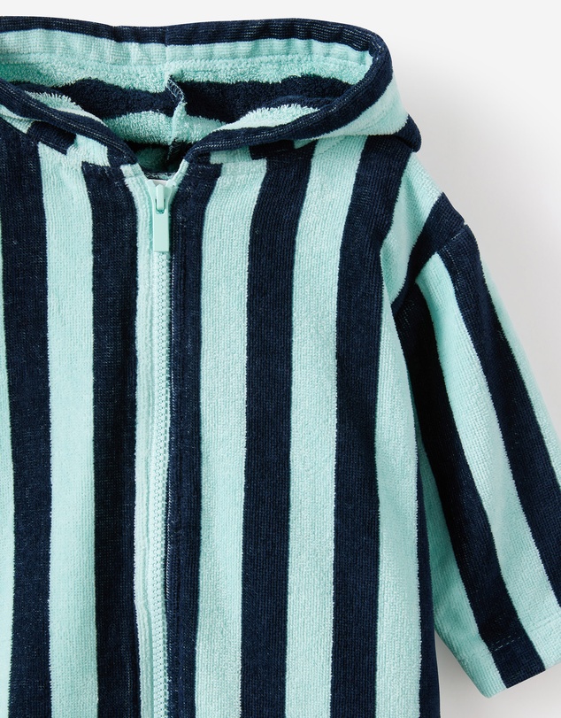 Cotton On Kids - Baby Zip Through Hooded Towel