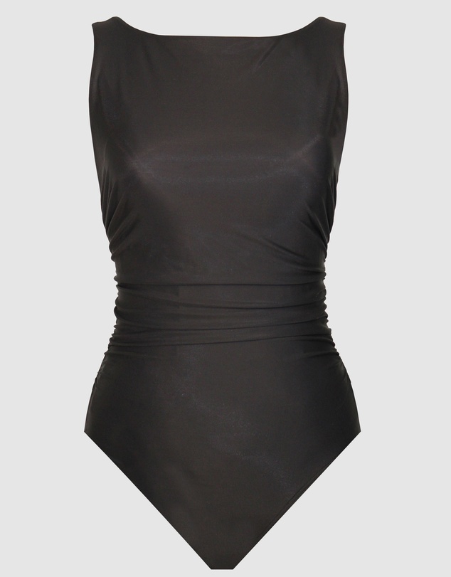 Miraclesuit Swimwear  - Rock Solid Regatta High Neck Tummy Control Swimsuit