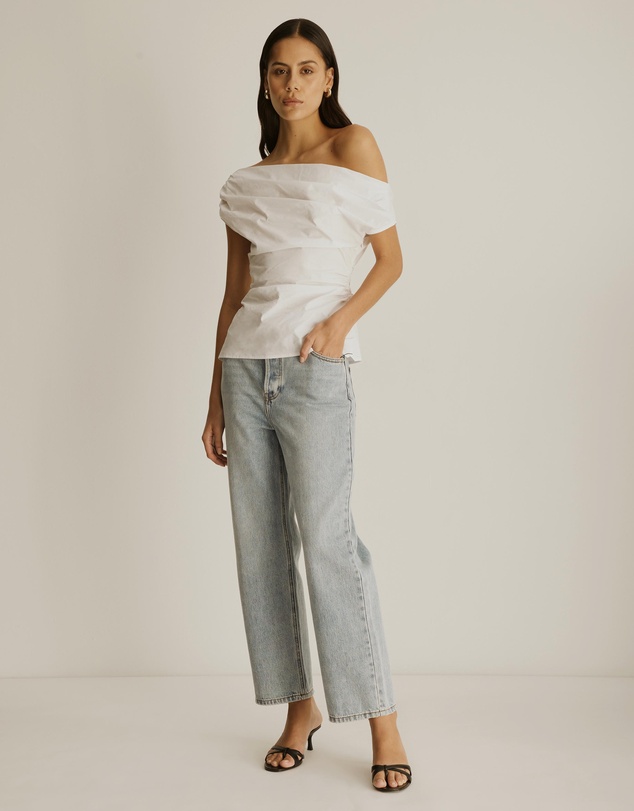 Atmos&Here - Nadia Cotton Sateen Top