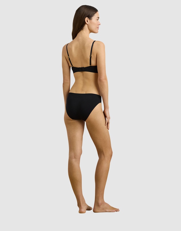 Lauren by Ralph Lauren - Lauren Seamless Recycled Jersey High Leg Bikini Brief