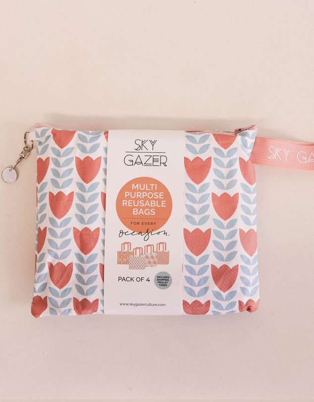 Sky Gazer - Shopping Bundle- Gift Box Hamper- Pale Blue and Pink