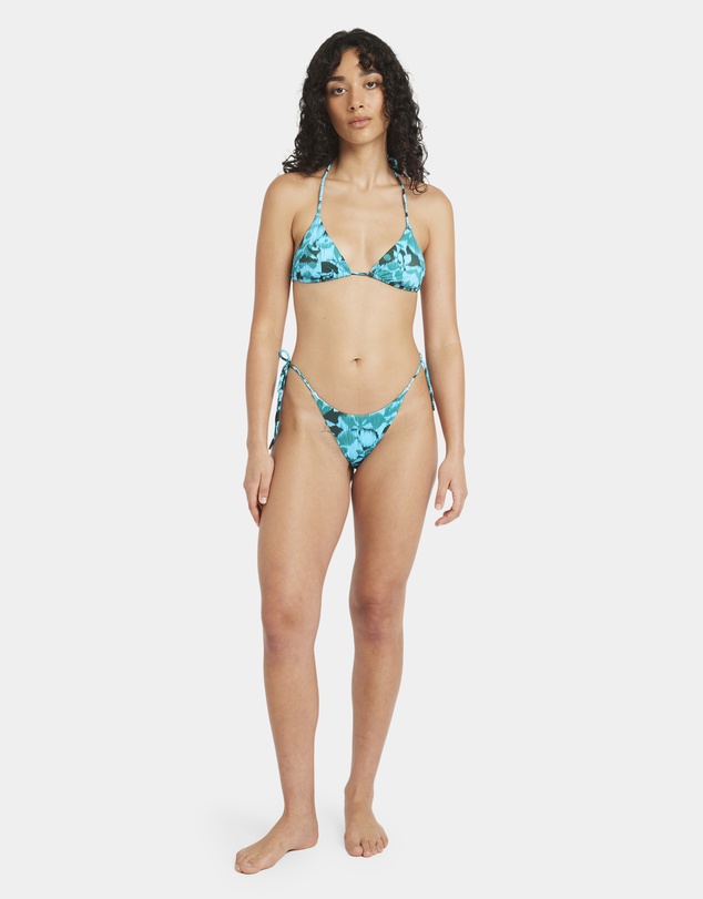 RVCA - Womens Deep Waters Medium Bikini Bottom