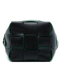 Pre-Loved by Azura Reborn - Pre-Loved Small Nappa Maxi Intrecciato Cassette Bucket Bag