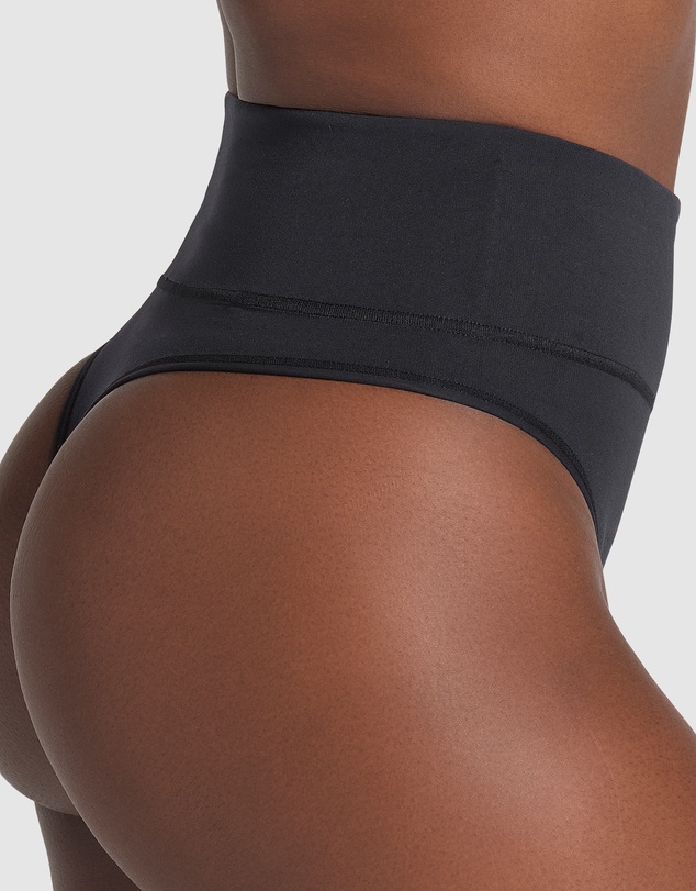 Leonisa - High-Waist Seamless Effect Tummy Control Shaper Thong