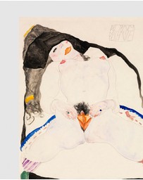 Inka Arthouse - In A Dream by Egon Schiele Art Print