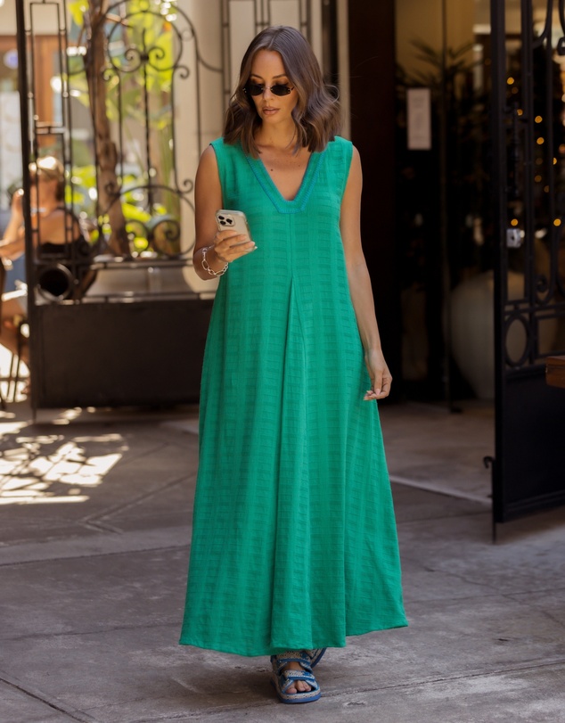 ALEXANDRA - Lyla Dress Emerald