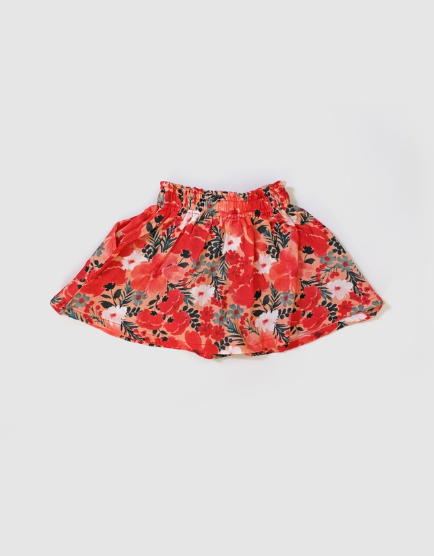 WITH LOVE FOR KIDS - Cotton Muslin Paperbag Skirt - Babies - Kids