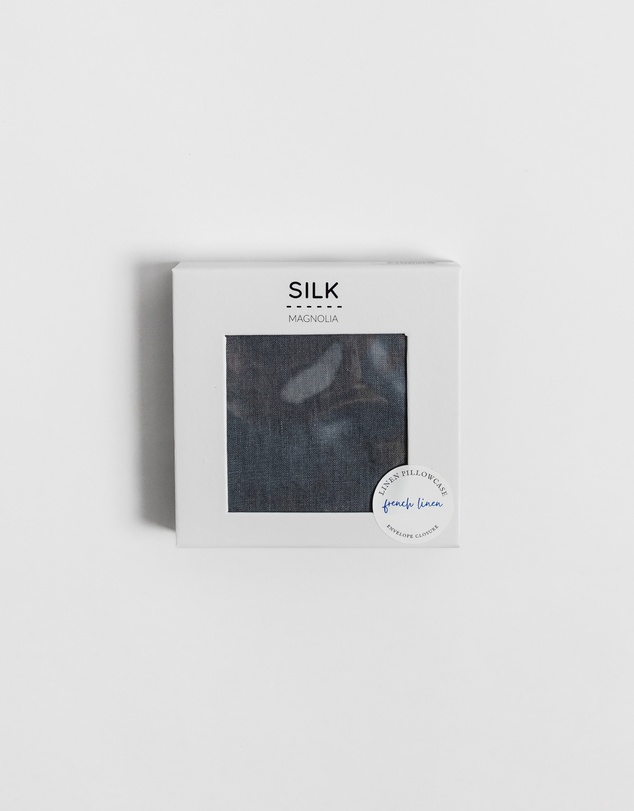 SILK MAGNOLIA - French Linen Pillowcase