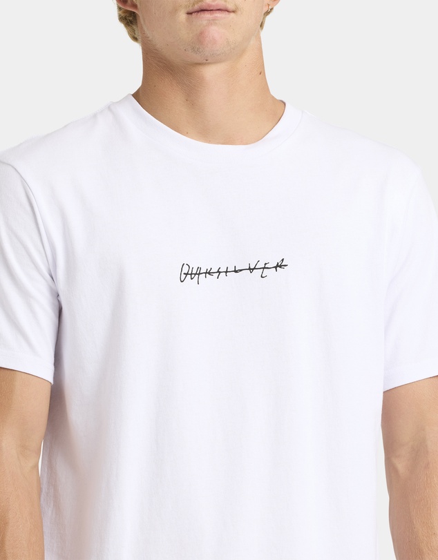 Quiksilver - Mens Qs Rushed Logo T-Shirt