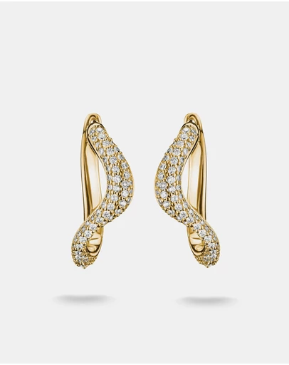 THOMAS SABO - THOMAS SABO Hoop earrings with zirconia