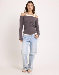 Insight - Eva Layered Long Sleeve Top