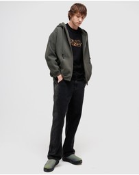 PASS~PORT - Solid Workers Zip Hood
