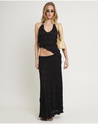 Subtitled - Amore Asymetric Textured Top