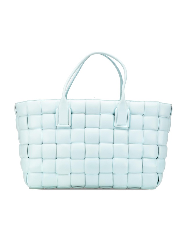 Pre-Loved by Azura Reborn - Pre-Loved bottega veneta Woven Leather Tote Bag with Top Handles for Everyday Use