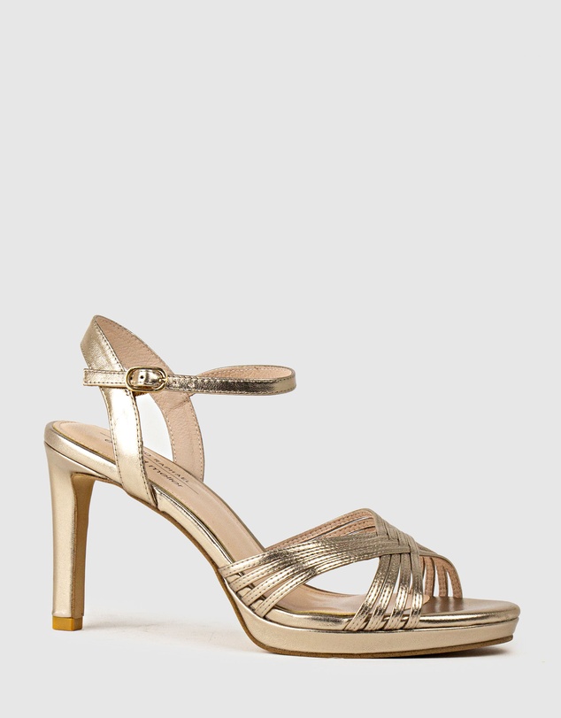 Edward Meller - SONA90 Cross Strap Platform Sandal