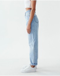 Calli - Turn Up Jeans