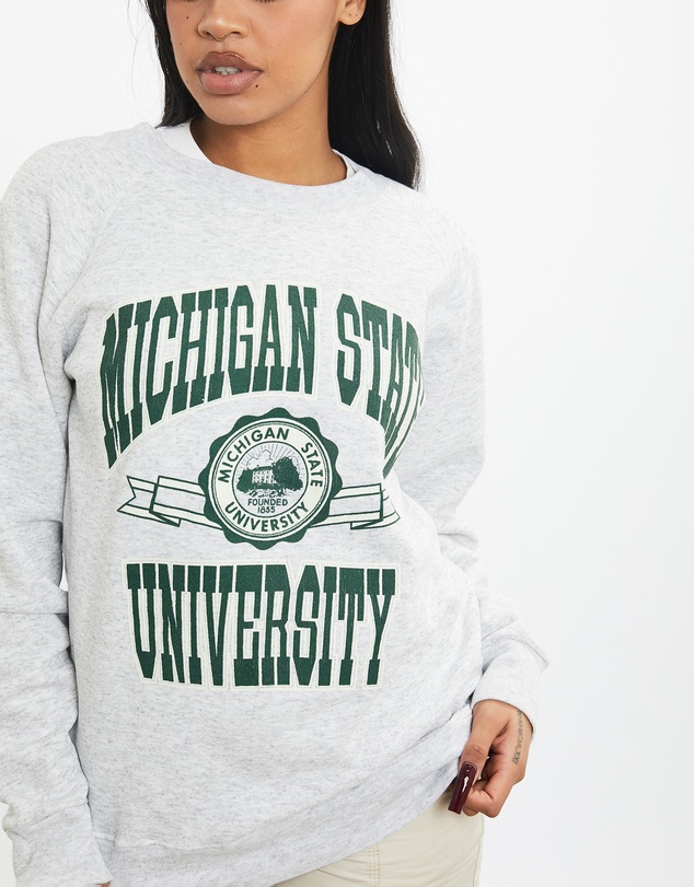 Vintage by The Real Deal - Pre Loved - 90s Michigan State University Sweatshirt